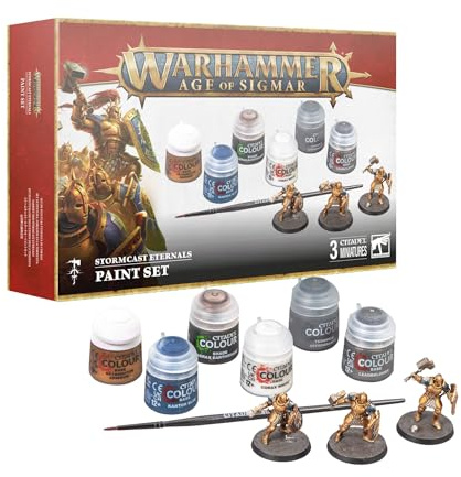 Games Workshop - Warhammer - Age of Sigmar - Stormcast Eternals + Paint Set (2024 3rd Edition)