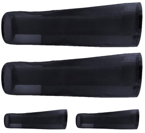 Polainas reutilizables para caballos, juego de 4 mallas para caballos, diseño transpirable, mallas para caballos, protección contra moscas para caballos