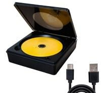 QUXVUIS Lettore DVD esterno con connessione USB che migliora l'esperienza del lettore in auto supportando al contempo i dispositivi Android nei lunghi viaggi