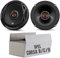 Lautsprecher Boxen Einbauset kompatibel mit JBL Club 6522 | 2-Wege | 16,5cm Koax passend für Opel Corsa B/C/D