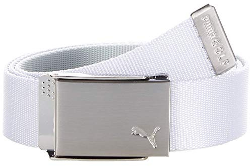 PUMA Reversible Web Belt Bright White One Size