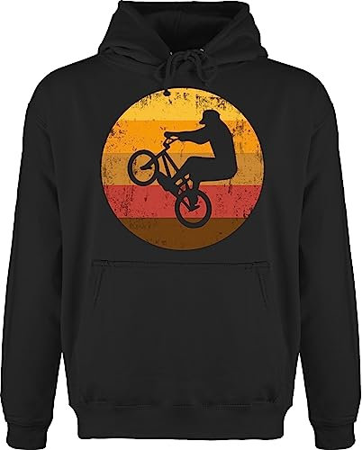 Hoodie Herren Pullover Männer - Fahrrad Bekleidung - Radsport Geschenk BMX Fahrer Geschenk Radfahrer I - XL - Schwarz - radfahren rad fun-kapuzenpullover bike mtb kleidung jungen fahrrad- downhill
