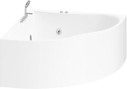 Vente-unique-Vasca idromassaggio angolare 263L 135 x 135 x H57 cm - AGYNESS