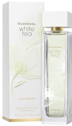 Elizabeth Arden White Tea Eau Fraiche Eau de Toilette (100ml) Citrus Floral Fragrance, Luxury Perfume for Women