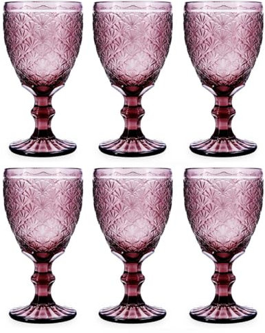 Bidasoa Rose Moon Set 6 Copas Vidrio 35cl Otros Vidrios Apto Frigorífico No Apto Microondas Ecológico