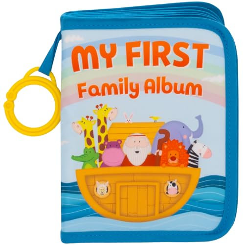 My First Prayer Book | Personalisiertes Gebets-Fotobuch für Neugeborene, Säuglinge, Babys, Kleinkinder (Arche Noah)