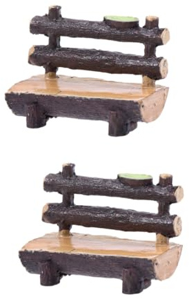 BESPORTBLE 2st Pflanzendekor Drachenbrunnen Trolley-Stuhl Aufblasbares Surfbrett Hochzeitspuppe Mini-autostühle Cartoon-Ornamente Künstlicher Weizen Japanische Ornamente Geruchlos Miniatur