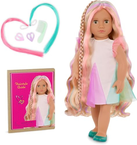 Our Generation - Tessie - Poupée à Cheveux de 46 cm - Tresse Extensible