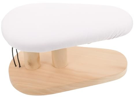 Planche à Repasser en Bois Revêtement Tissu, Design Simple