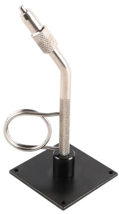 VOANZO Tragbarer Fliegenbinden-Schraubstock mit Basis, Mini-Köder, Fliegenbinden-Werkzeug, Traveler Fly Fishing Tackle Kit