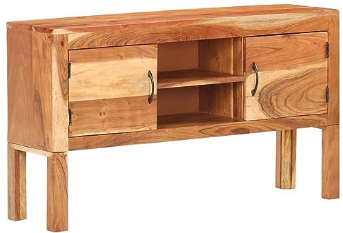 Xichuzi Sideboard 116x30x66 cm Akazie Massivholz, Kommode Schlafzimmer, Kommoden & Sideboards, Wohnzimmerschrank, Flur Kommode, Zimmer Möbel - 320476