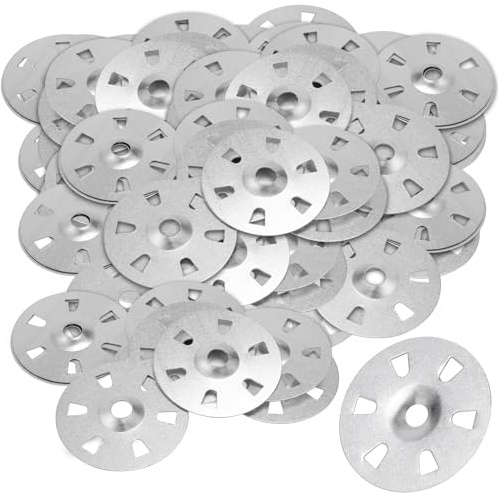 CHIHEUNG 1200 PCS Backer Board Washer, 35 mm Metal Claw Washer, Easy Fix Washers for Screws Insulation Thermboard Backer Boards