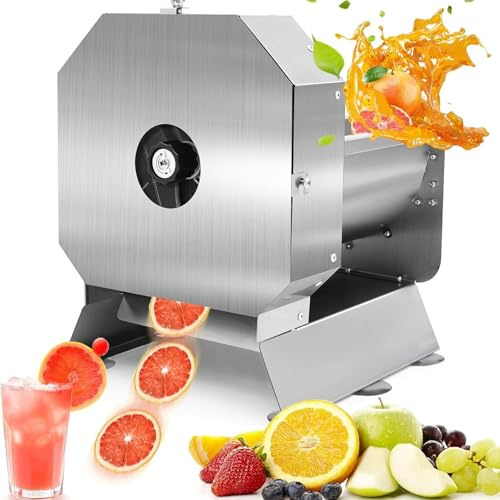 Hynbdes Electric Vegetable Slicer Electric Food Slice,Adjustable Vegetable Fruit Slicing Machine,Stainless Steel Meat Cutter for Hot Pot Barbecue Restaurant Hote