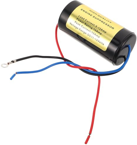 MUELODSIC Filtro Antirumore per Circuito Elettrico Isolatore per Auto e Audio Soppressore di Rumore da Amp Compatibile con Alternatore Accessorio di Modifica per Veicoli