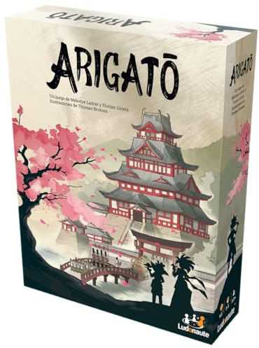Ludonaute Arigato, Juego de Mesa, A Partir de 10 Años, De 2 a 5 Jugadores, 45 Minutos por Partida, Español