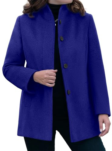 Trench Donna Corto Trench Corto Donna Vestiti Primavera 2025 Giacca Elegante Primaverile Cappotto Giacche Primaverili Blu Spolverino Estate Capispalla Mezza Stagione Impermeabile Moda Taglie Forti