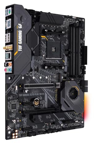 Compatibilità Fit For ASUS TUF GAMING X570-PLUS (WIFI) Scheda madre X570 supporta Ryzen 5600 3 4300G 5300GE cpu Socket AM4 128G 4×DDR4 M.2 ATX