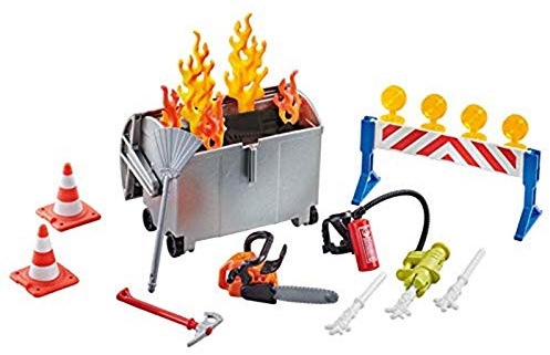 PLAYMOBIL 9804 Feuerwehr-Zubehörset (Folienverpackung)
