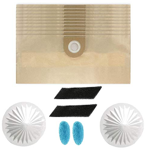 SPARES2GO Strong Dust Bags & Filter Kit Compatible with Vax Rapide 5110 5120 5130 5140 Vacuum Cleaner (Pack of 10 + Filter Kit)