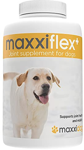 maxxipaws maxxiflex+ Hüfte & Gelenke für Hunde - Glucosamin 60 Tabletten | Unterstützt Beweglichkeit, Flexibilität und täglichen Komfort; ideal zum Ausprobieren und für Hunde aller Größen