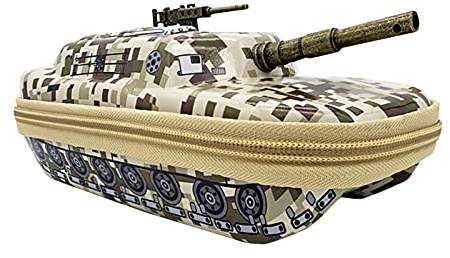 NerYuo Federmäppchen Farbe Bleistiftetui Kreativ Große Kapazität Camouflage Federtasche Autos Panzer Modell Stifteetui Mehrschichtig Aufbewahrungstasche