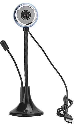 Tangxi Cámara Web USB Full HD 1080P, Mini Cámara Web de Alta Definición Micro Cámara Web Giratoria USB con Micrófono para PC/Computadora Portátil/Accesorios de Computadora, Plug and Play