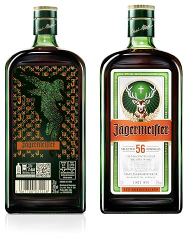Jägermeister Limited Edition 70cl - Club Collection #1 DAB MOVE. Liquore a base di 56 Botaniche. Da servire ghiacciato. 35% Vol.