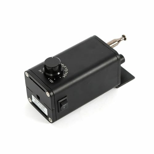 Elektrogrill Motor für BBQ Grill, 15W, 12V, Drehspieß, Tischgrill, Schwarz Metall