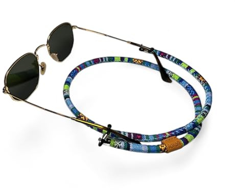 EWIG Cordón para Gafas Sayari Maui, MÁS llavero, repuestos y caja, hecho a mano en España calidad A+. Maui