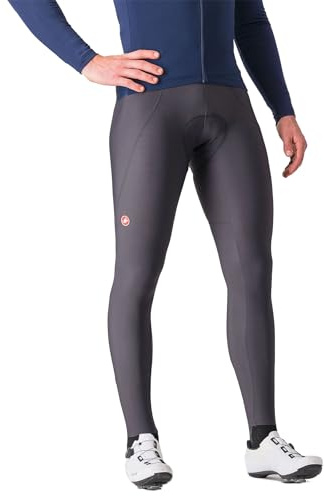CASTELLI Bavaglino da uomo Espresso per ciclismo su strada, traspirante, con imbottitura per sedile Pro Level, camoscio per gravel bike e corsa