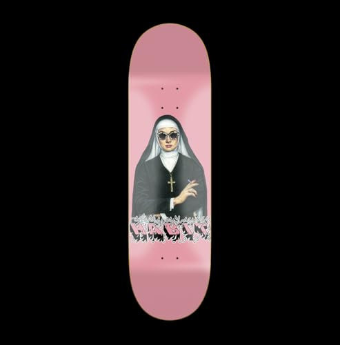 Habit Company | Skateboard | Deck | Smoking Nun | Kanadischer Ahorn | Design & Druck in Deutschland (8,5)