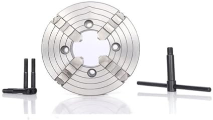 Drehfutter 160 mm 4-Backen-Drehfutter K72-160 Unabhängiges Spannfutter Metall-Drehfutter 4-Backenfutter