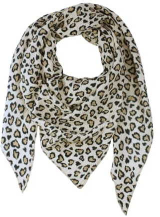 fashionchimp Dreieckschal für Damen in Musselin-Qualität, hochwertiger Motiv-Druck, Sommer-Halstuch - Made in Italy