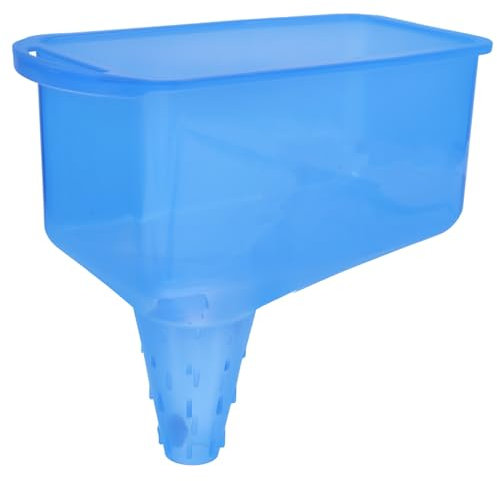 NOLITOY Entonnoir à Huile Carré En Plastique, Entonnoir à Essence Pour Réservoir Sans Bouchon, Outil De Vidange Moteur Polyvalent Pour Voitures Et Motos, Usage