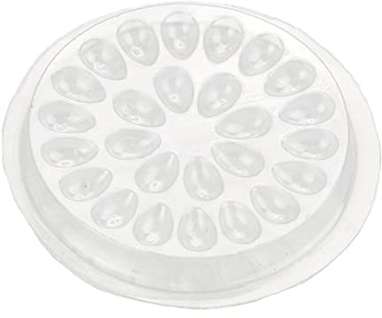 Wimpernhalter Falsche Wimpernablage Wimpernverlängerung Paletten-Pads für Nagelkunst oder Make-up-Werkzeug Reiniger