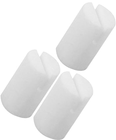 BESTYASH 3 Piezas de Cejuela de Hueso de Banjo Blanco para Quinta Cuerda Construcción Estable y Resonancia Superior, Accesorio Adecuado para Banjo de 5 Cuerdas