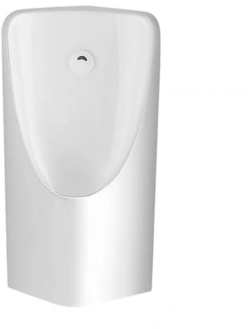 Orinatoio Angolare con Sensore Automatico, Orinatoio Sospeso in Ceramica