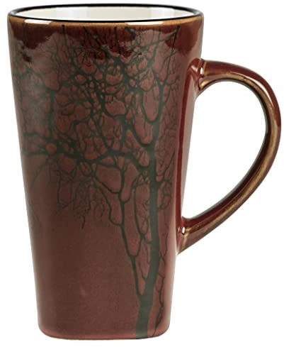 Villa Collection Denmark Becher XXL 0,50 l Bernstein Motiv Baum klar