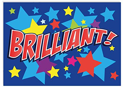Brilliant Multistar Praise Postcards