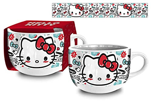 Tazza da colazione Jumbo 600 ml in scatola regalo di Hello Kitty