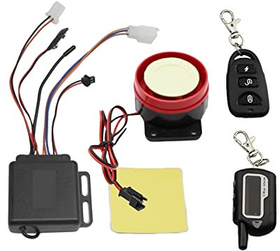 BABRO Sistema De Seguridad De Alarma For Motocicleta Y Bicicleta Eléctrica De 36v, 48v, 60v Y 72v, Alarma De Vibración De Dos Vías, Protección contra Robo, Arranque Remoto