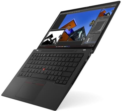 Lenovo ThinkPad T14 Gen 4 Intel Laptop (2023) | 14 1920x1200 FHD+ | Core i7-1355U - Disco rigido SSD da 256 GB - 16 GB di RAM | 10 core @ 5 GHz Win 11 Home Nero