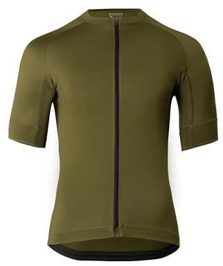Occulto Herren Radtrikot (Modell: Milano), Fahrradtrikot, Rennrad Trikot, Fahrrad Trikot Grün XXL