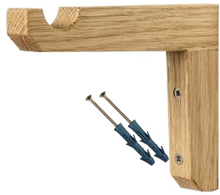 Wand-Pflanzenhaken - L-förmiger Blumentopfständer Aus Holz Mit Schrauben - Kann Zum Aufhängen Von Blumentöpfen, Laternen, Lichterketten, Windspielen, Kerzenhaltern Und Vogelhäuschen Verwendet Werden