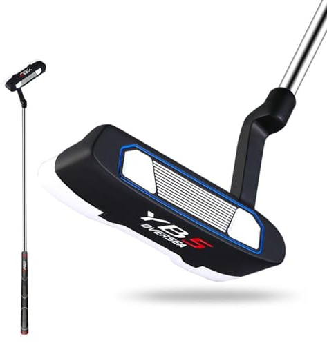 Golf Putter uomo Singolo Club Mano Destra Basso Centro di Gravità Puntando Linea Golf Donna Push Rod Sport (putter da golf)