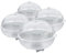 GARDIGO® Lot de 4 Piège À Mouches des Fruits, Attrape Insectes, Piège À Guêpes, À Usage Intérieur, avec Appât Naturel, Réutilisable, Fabriqué en Allemagne.