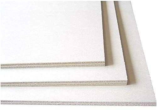 Hagspiel Laubsägeholz, 4 Stk. Sperrholz, Sperrholzplatten, Pappel 8 mm DIN A4 (ca. 30 cm x 21 cm)