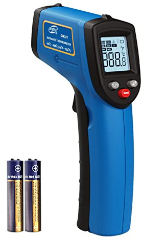 Benetech Infrared Thermometer Laser Temperature Gun, Digital Surface Heat Temp Gun Non-Contact for Cooking Food, Pizza Oven, Griddle Meat, Refrigerator, HVAC, Grill, Engine -58 to 752°F (-50 to 400℃)