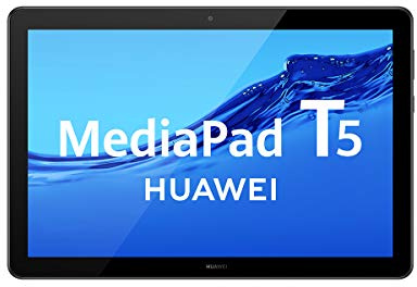 Huawei Mediapad T5 10 Wi-Fi Tablet con Display da 10.1, 1080p Full HD, Processore Octa-Core, Memoria RAM da 2 GB, Memoria Interna da 32 GB, Andorid 8.0, EMUI 8.0, Nero, Versione 2021