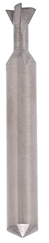 Schwalbenschwanz-Bit Hartmetall-Schwalbenschwanz-SchaftfräSer, 6 Mm Durchmesser, Schaft, 4 Flöten, Schnelles Bohren, FräSer, 50 Mm LäNge, Universeller Schwalbenschwanz-FräSer (65°)